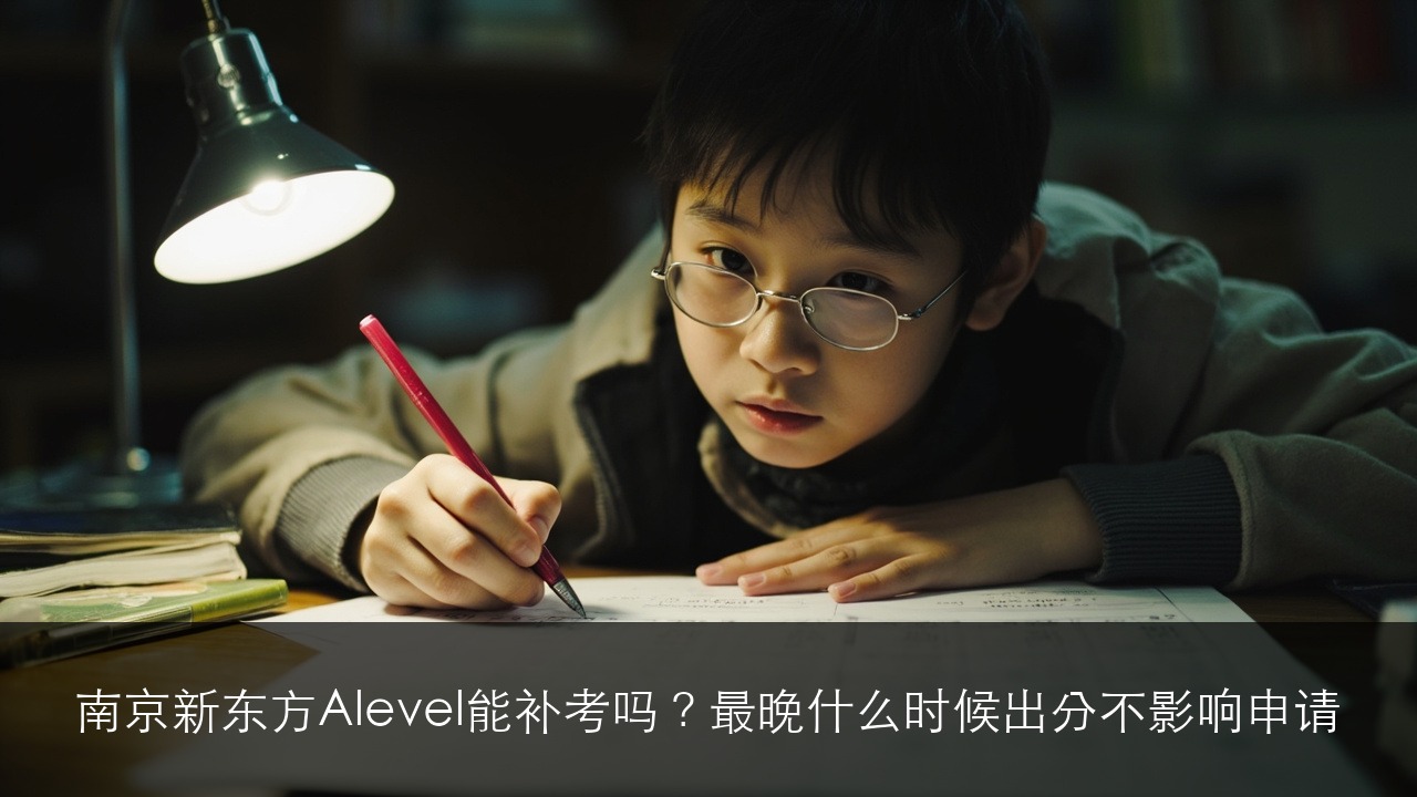 南京新东方Alevel能补考吗?最晚什么时候出分不影响申请