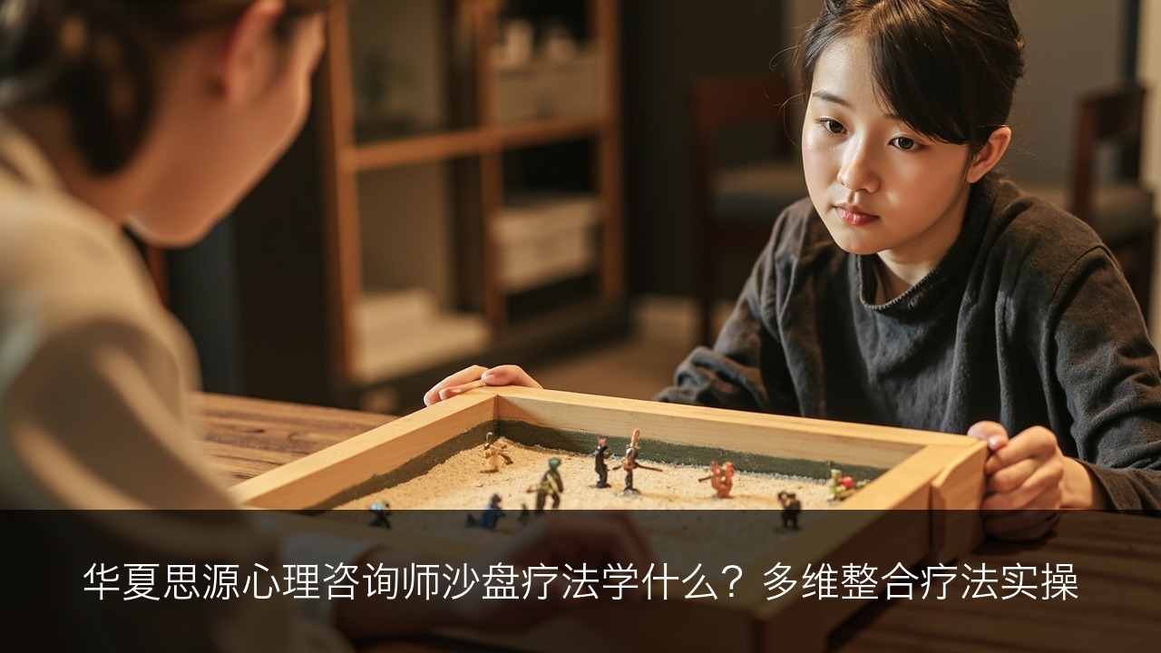 华夏思源心理咨询师沙盘疗法学什么?多维整合疗法实操