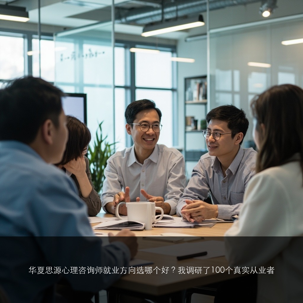 华夏思源心理咨询师就业方向选哪个好？我调研了100个真实从业者
