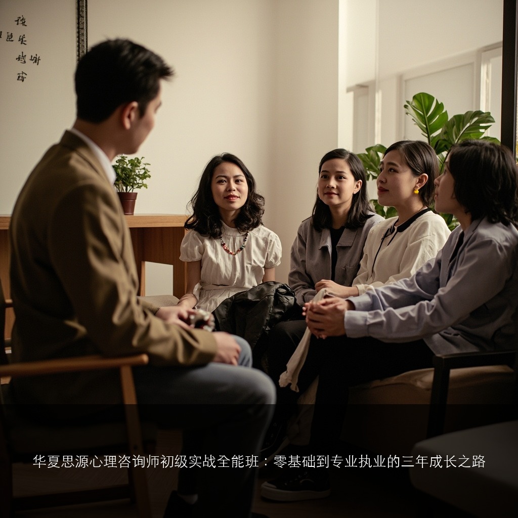 华夏思源心理咨询师四级培训班:零基础入门,两年轻松开启助人助己之旅