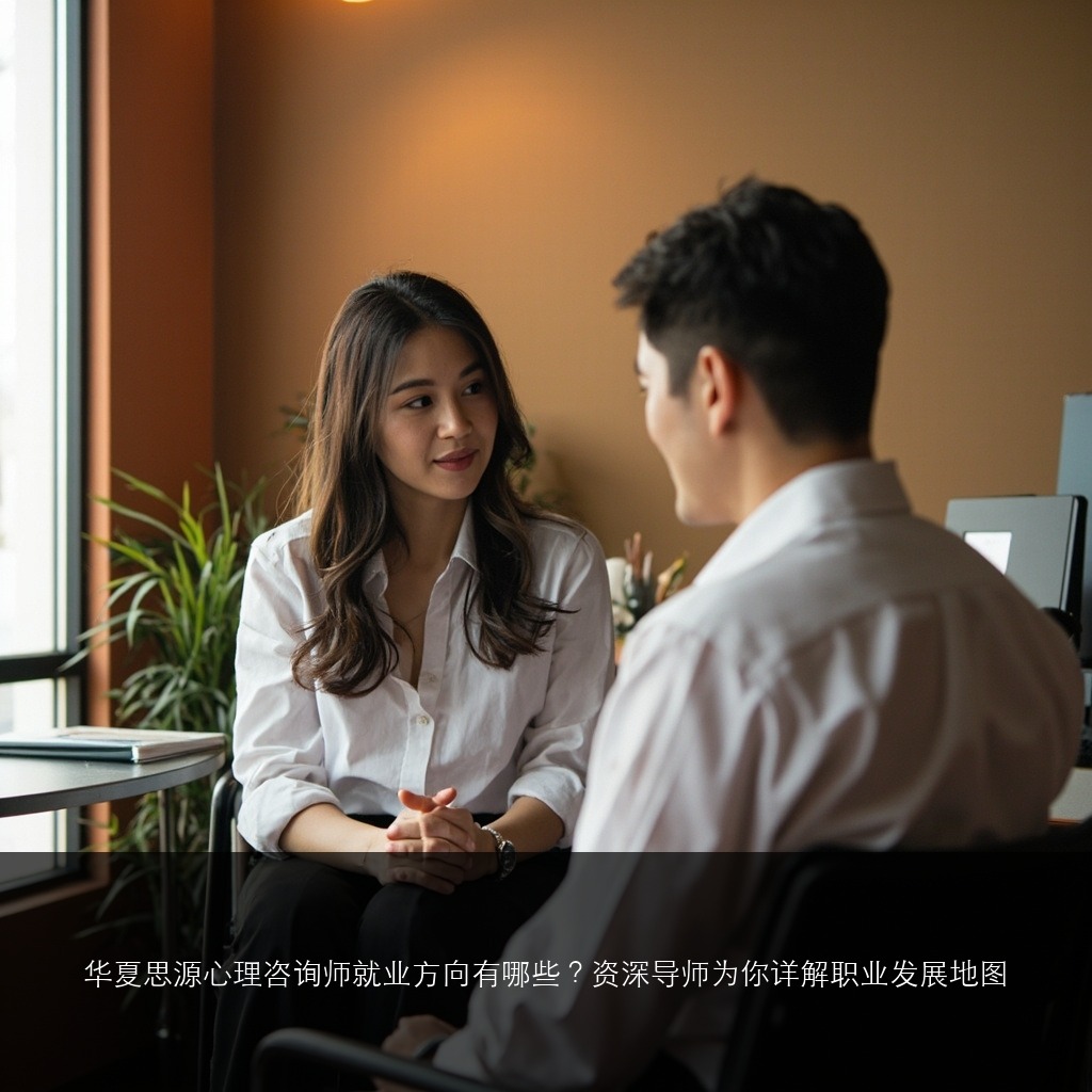 华夏思源心理咨询师就业方向有哪些?资深导师为你详解职业发展地图