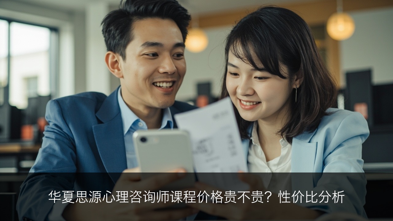 华夏思源心理咨询师课程价格贵不贵?性价比分析(2026版)