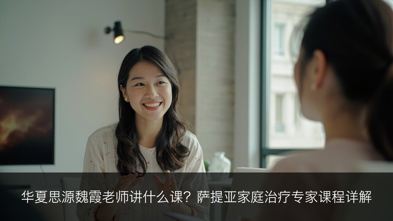 华夏思源魏霞老师讲什么课？萨提亚家庭治疗专家课程详解