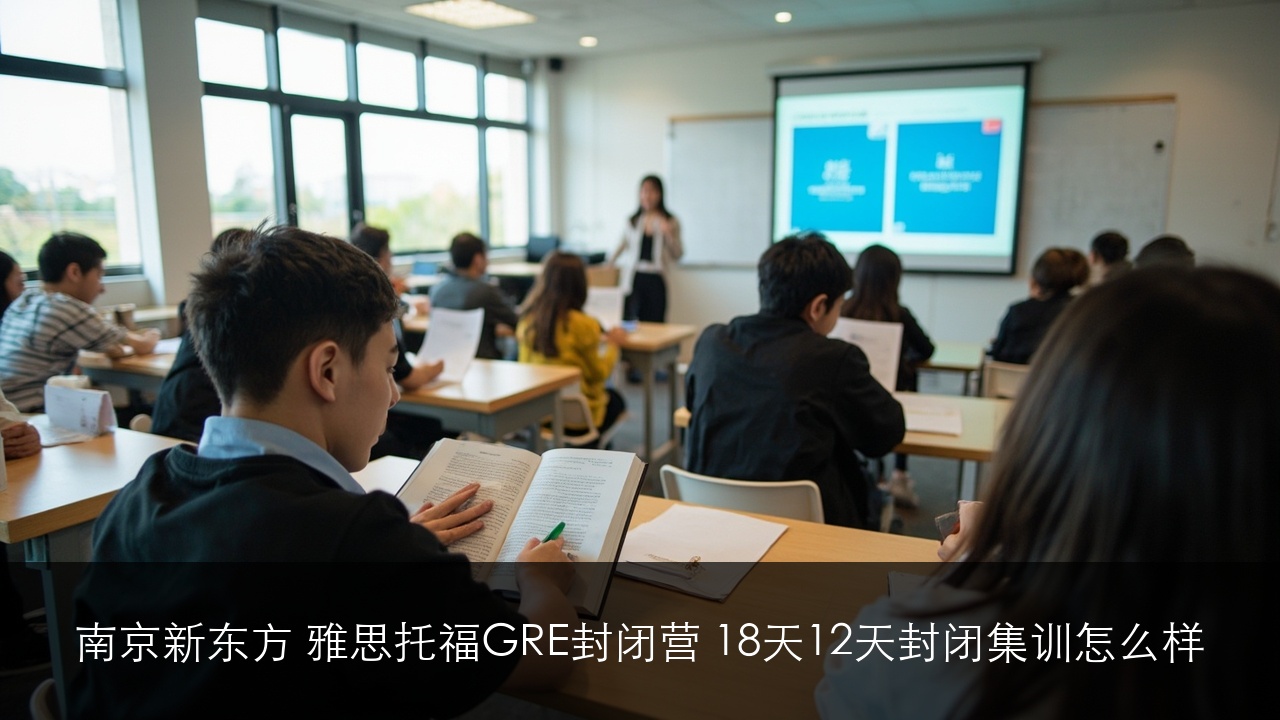 南京新东方 雅思托福GRE封闭营 18天12天封闭集训怎么样