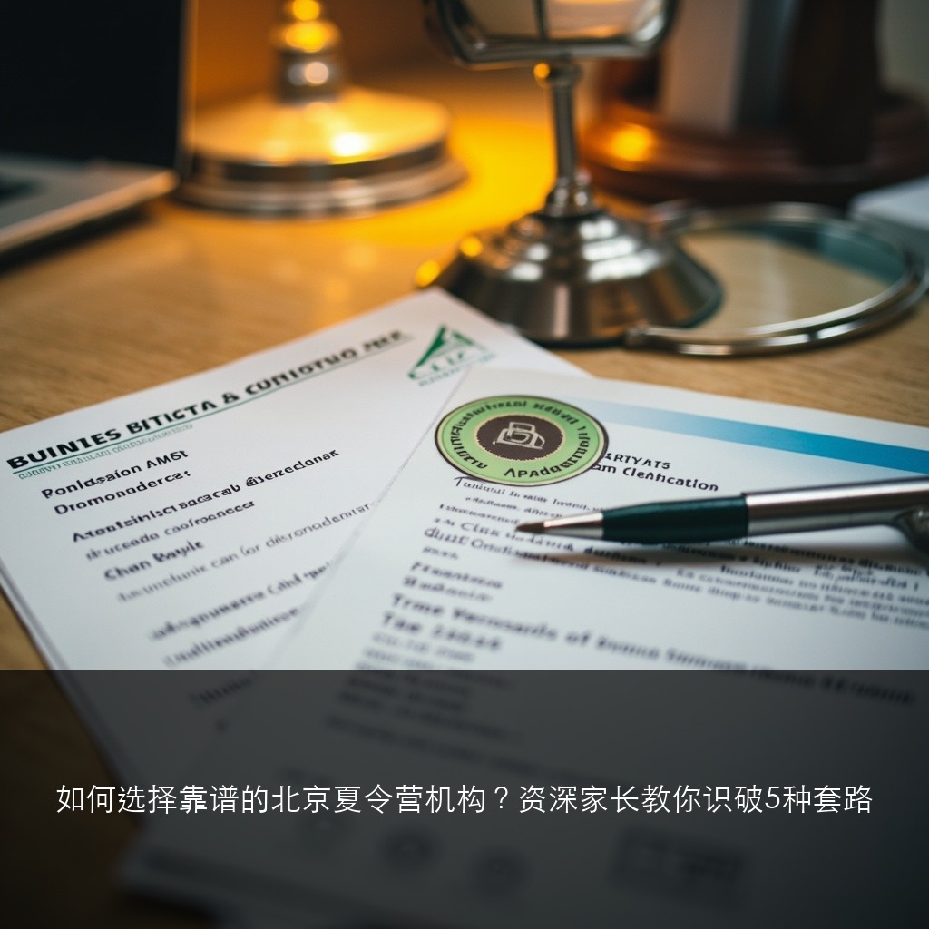 如何选择靠谱的北京夏令营机构?资深家长教你识破5种套路