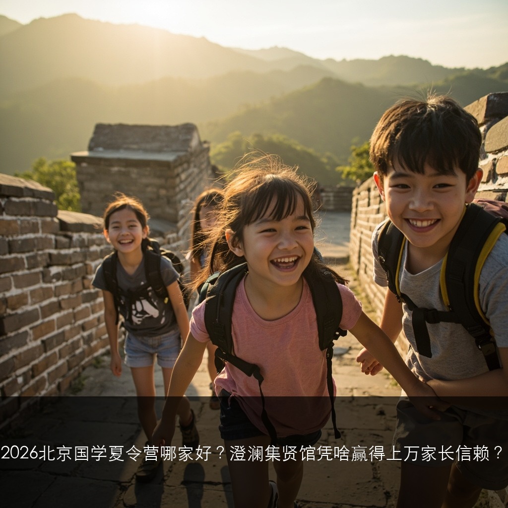 2026北京国学夏令营哪家好?澄澜集贤馆凭啥赢得上万家长信赖?