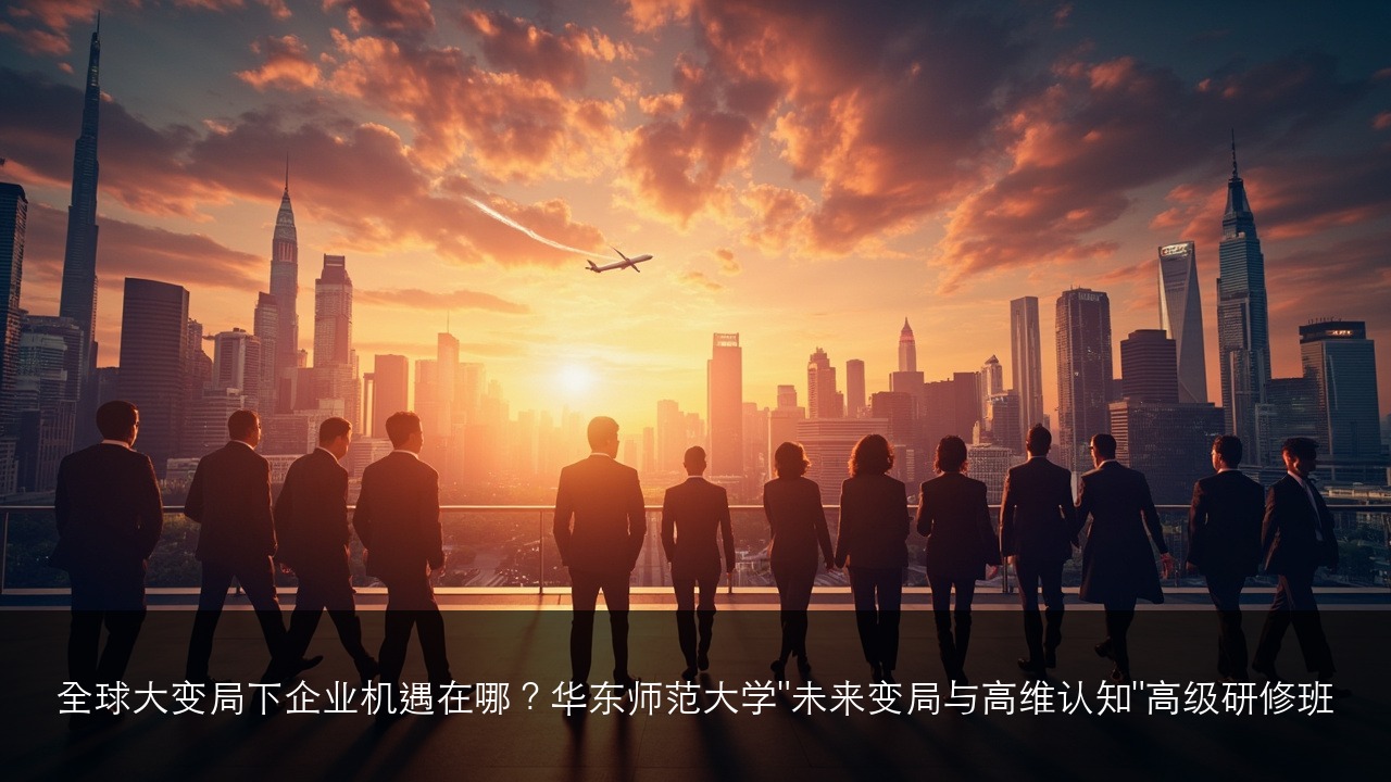 全球大变局下企业机遇在哪?华东师范大学