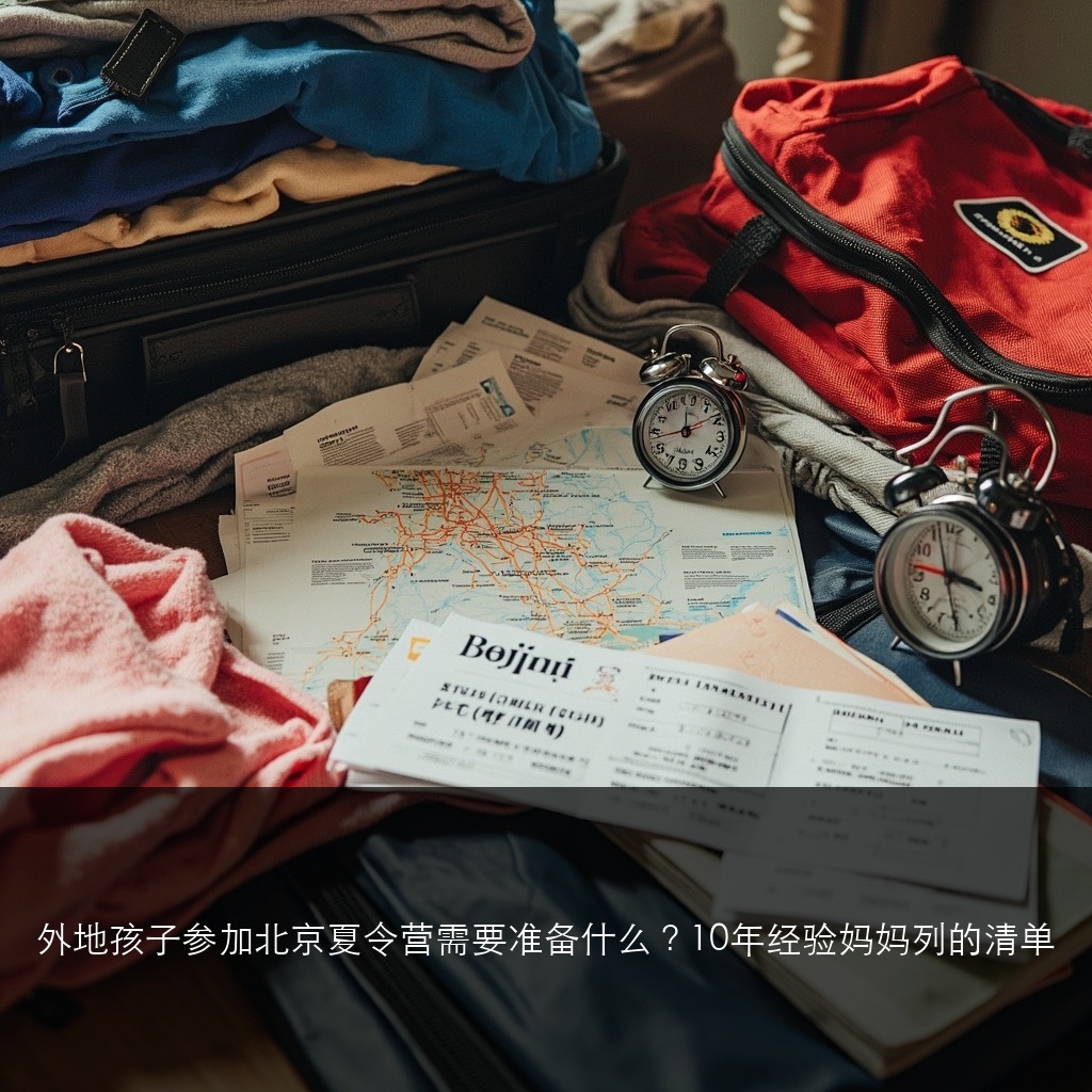 外地孩子参加北京夏令营需要准备什么？10年经验妈妈列的清单
