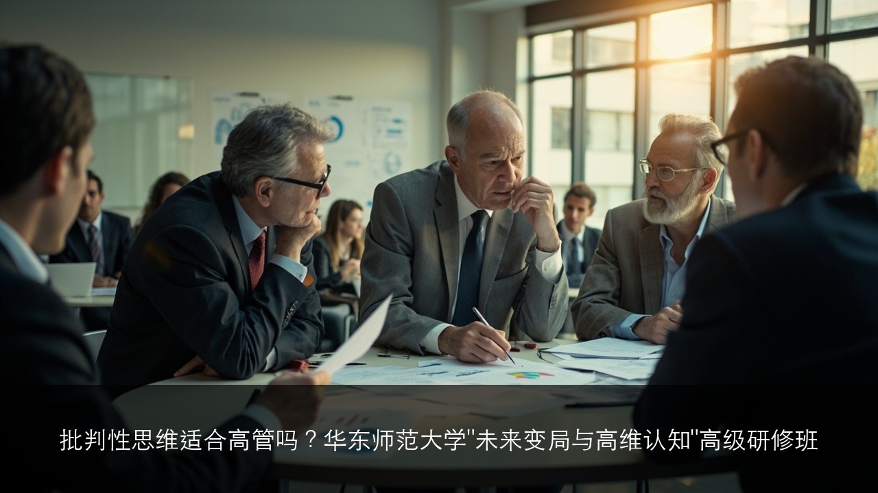 批判性思维适合高管吗?华东师范大学
