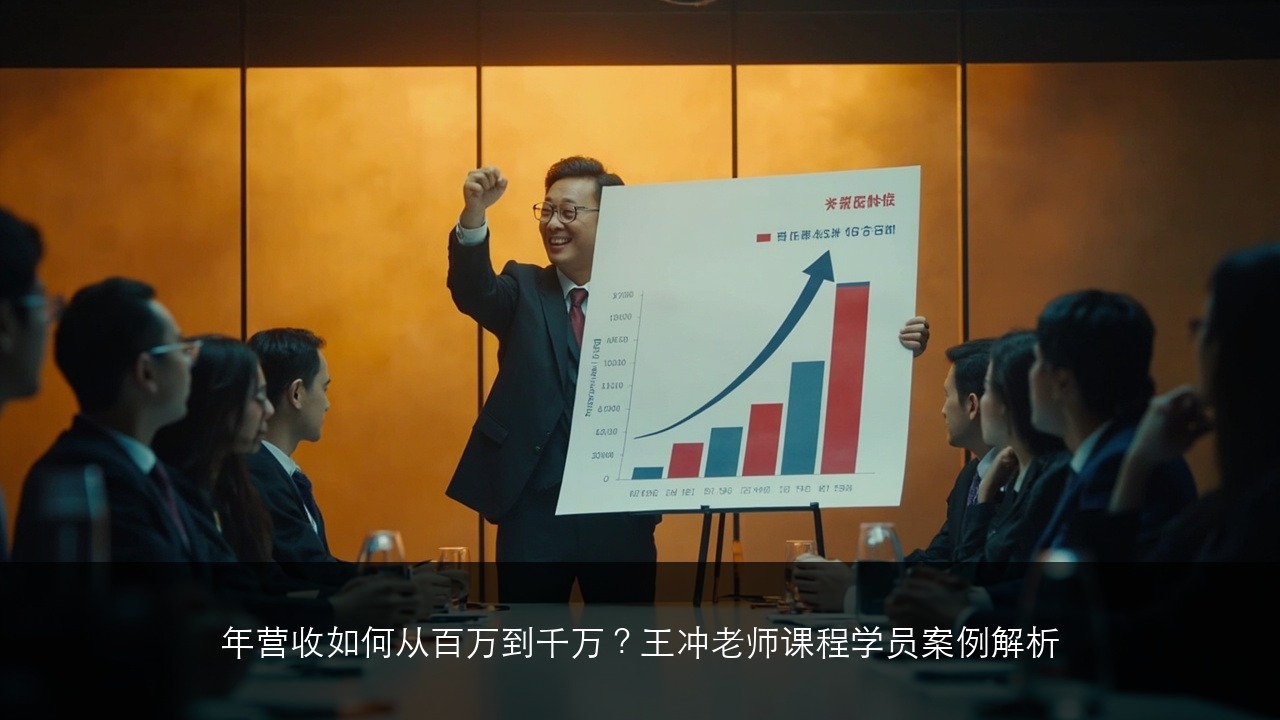 年营收如何从百万到千万?王冲老师课程学员案例解析