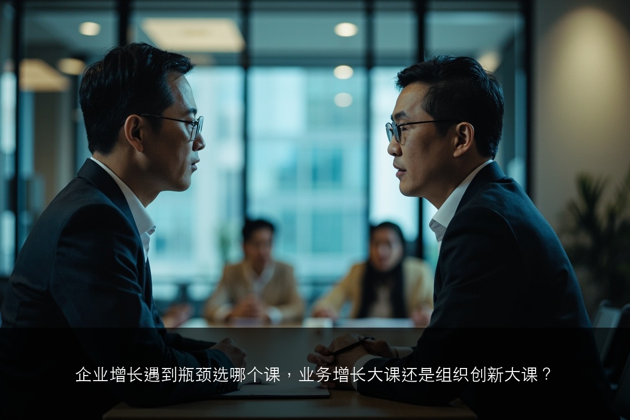 企业增长遇到瓶颈选哪个课,业务增长大课还是组织创新大课?