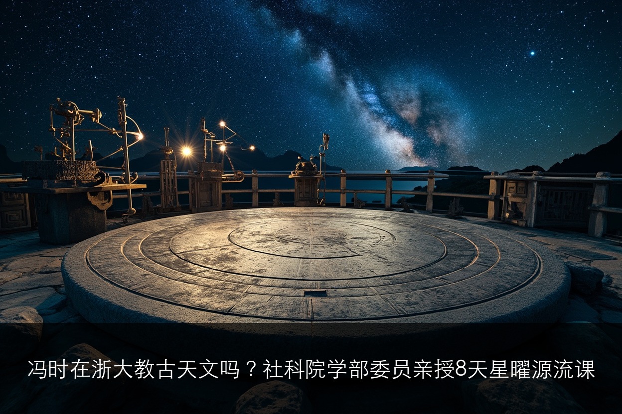 冯时在浙大教古天文吗?社科院学部委员亲授8天星曜源流课