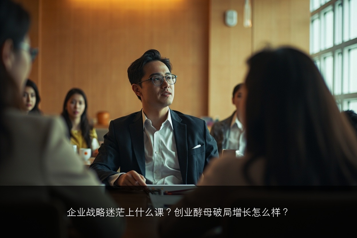 企业战略迷茫上什么课？创业酵母破局增长怎么样？
