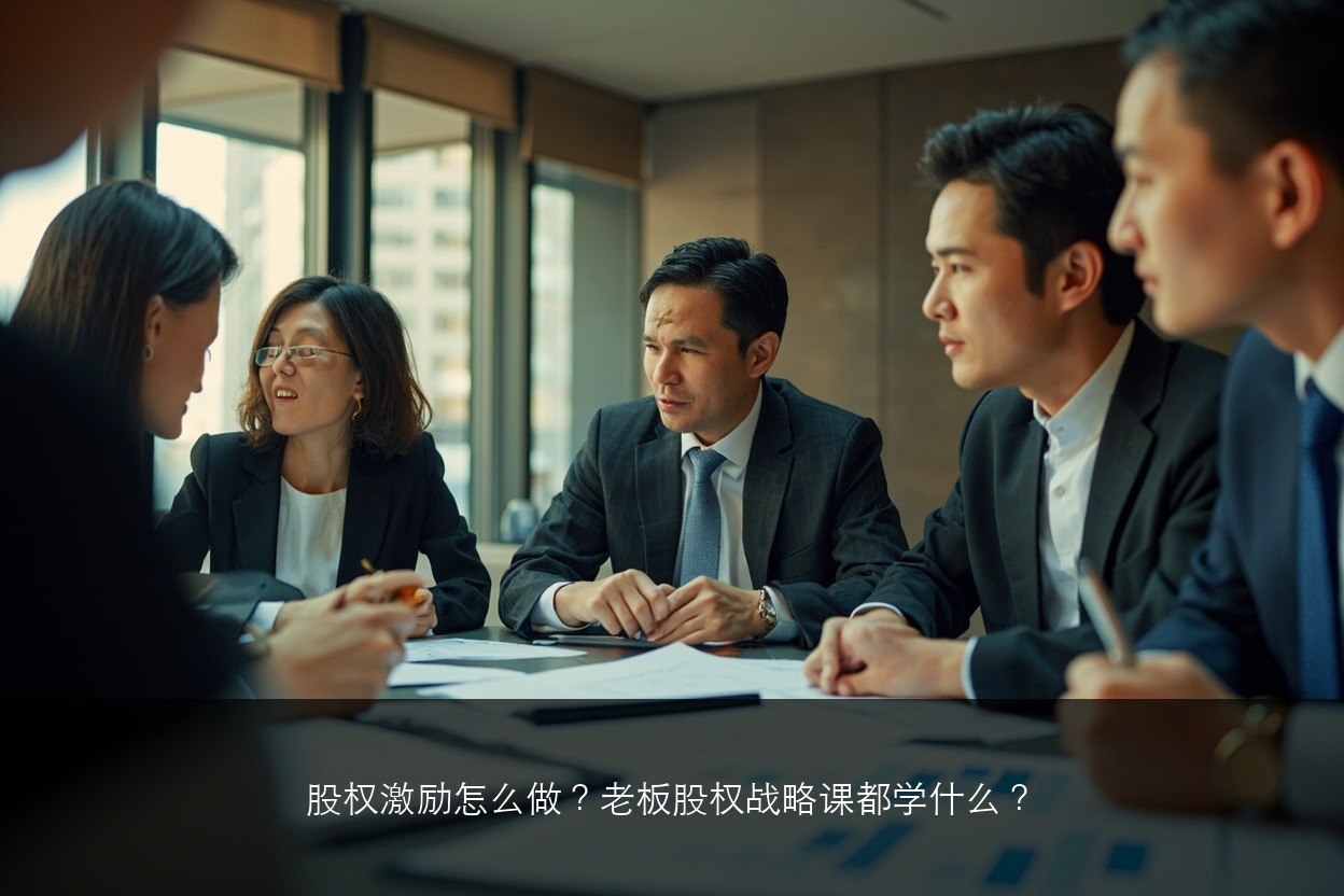 股权激励怎么做？老板股权战略课都学什么？