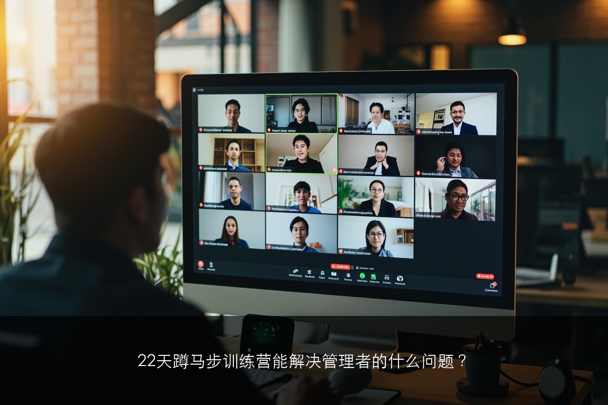 22天蹲马步训练营能解决管理者的什么问题？