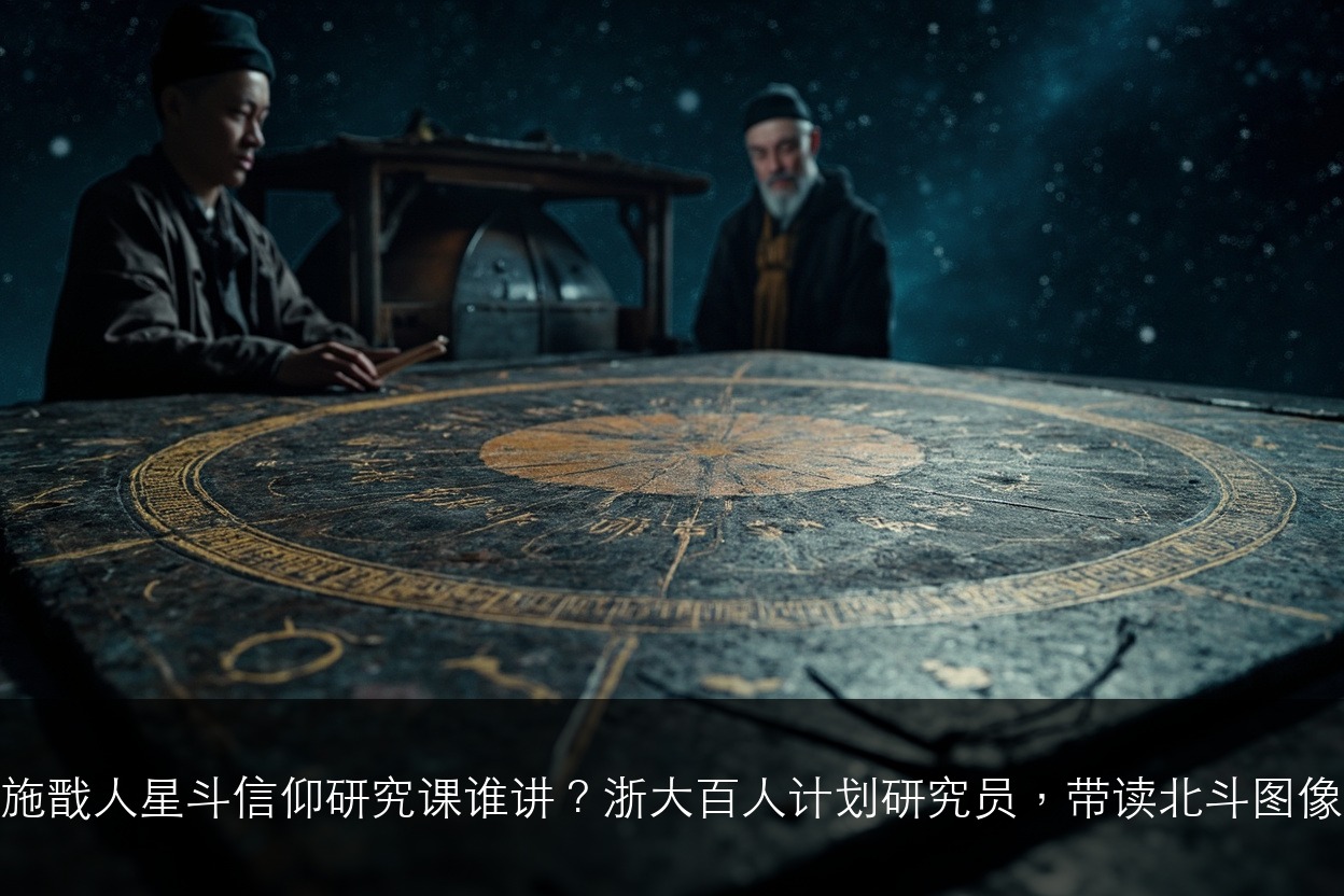 施戬人星斗信仰研究课谁讲?浙大百人计划研究员,带读北斗图像
