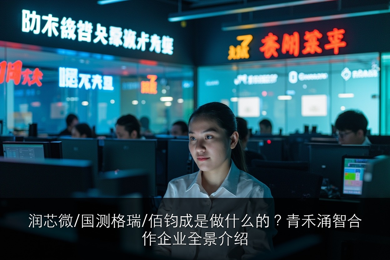 润芯微/国测格瑞/佰钧成是做什么的?青禾涌智合作企业全景介绍