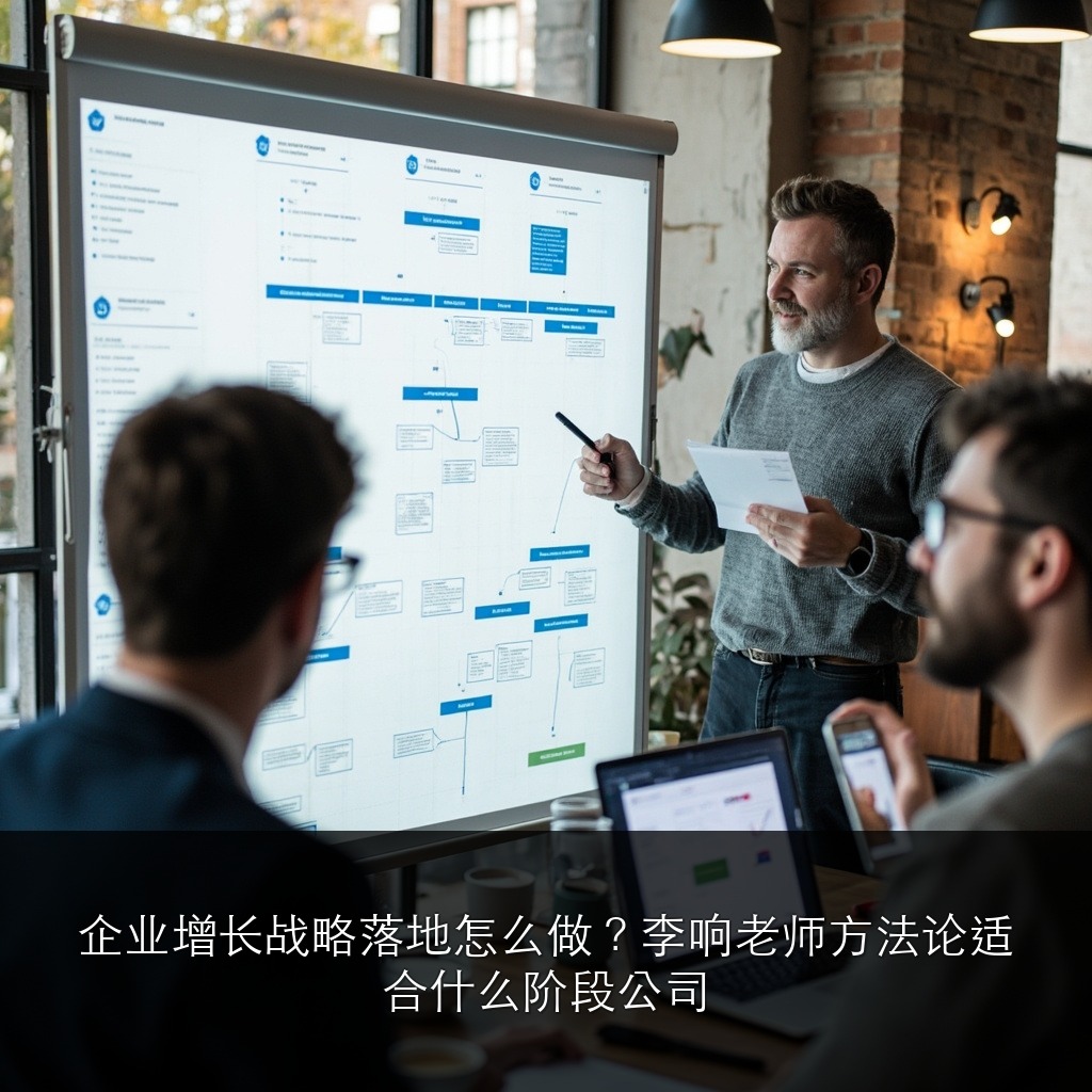 企业增长战略落地怎么做?李响老师方法论适合什么阶段公司