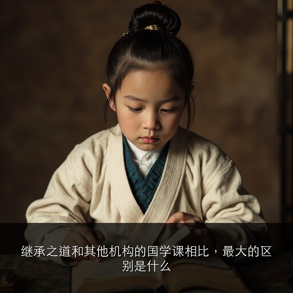 继承之道和其他机构的国学课相比,最大的区别是什么