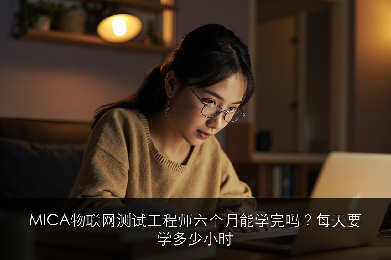 MICA物联网测试工程师六个月能学完吗?每天要学多少小时