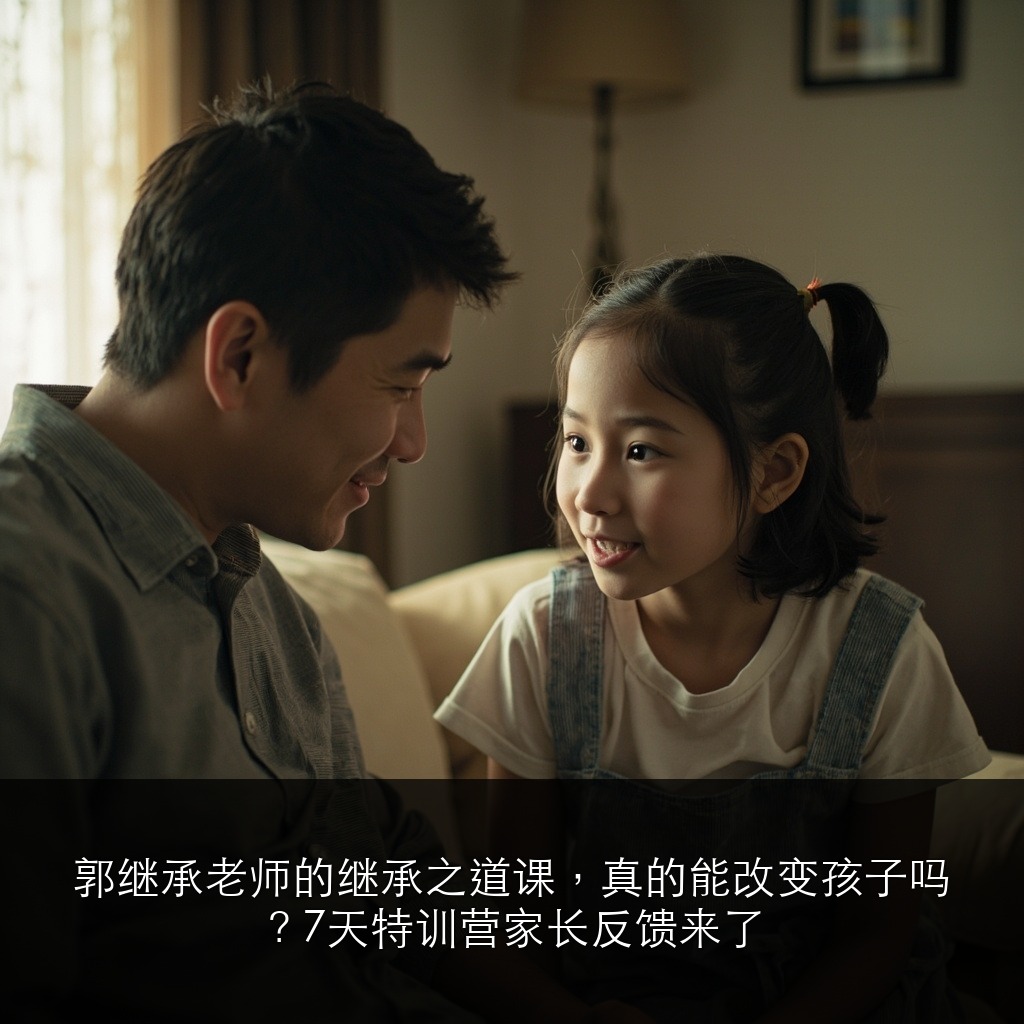 郭继承老师的继承之道课，真的能改变孩子吗？7天特训营家长反馈来了