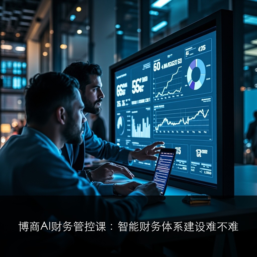博商AI财务管控课：智能财务体系建设难不难