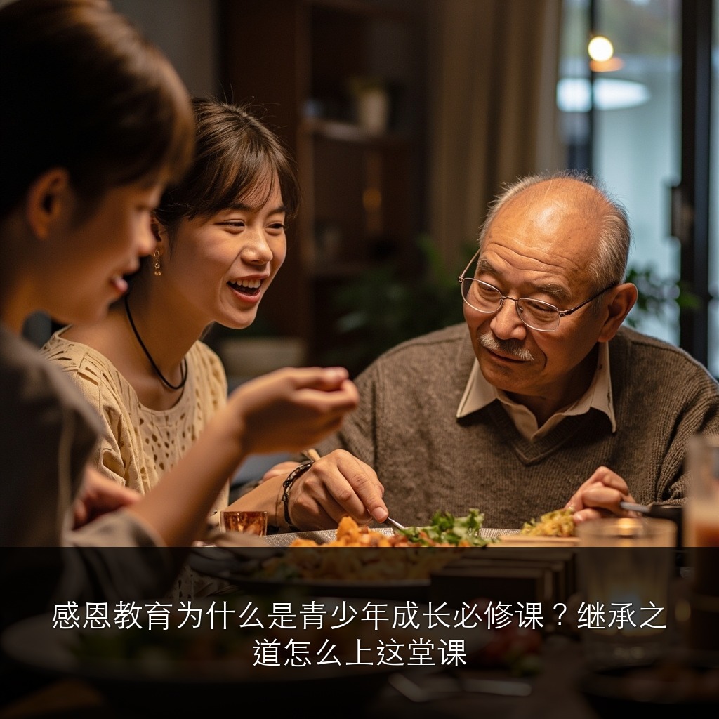 感恩教育为什么是青少年成长必修课?继承之道怎么上这堂课