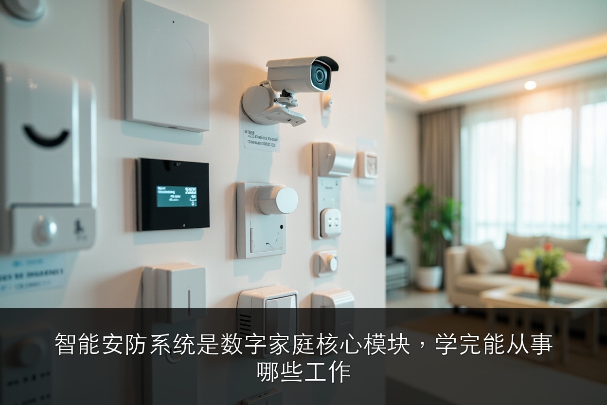 智能安防系统是数字家庭核心模块,学完能从事哪些工作
