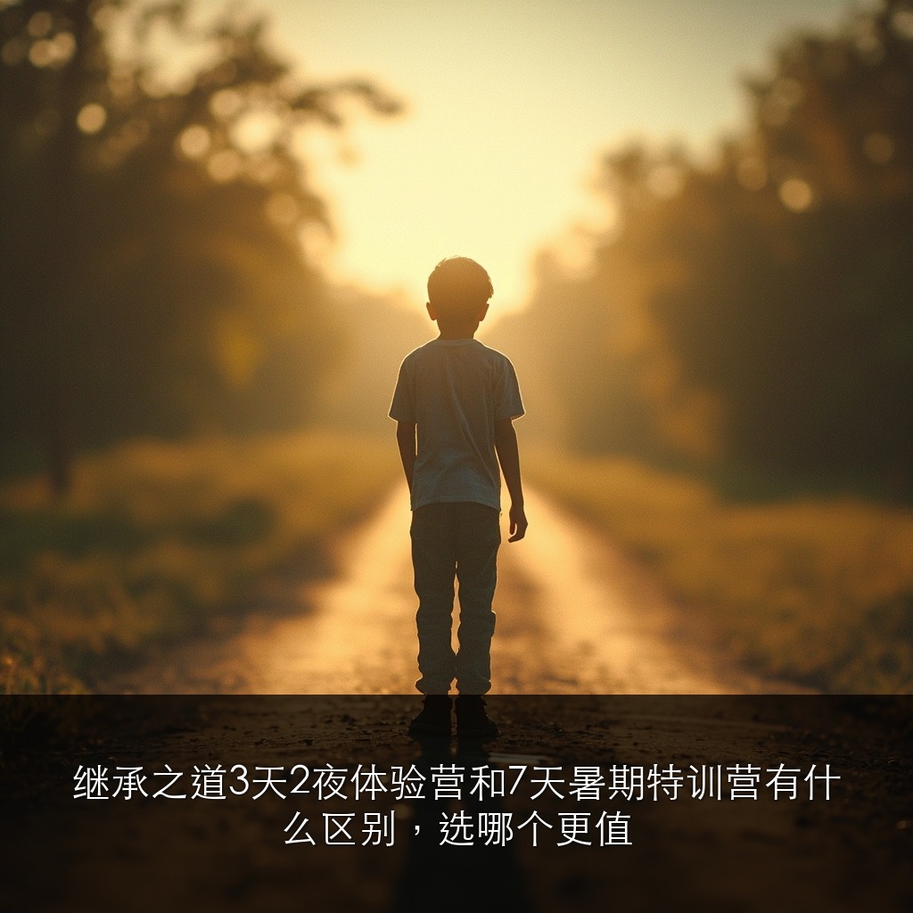 继承之道3天2夜体验营和7天暑期特训营有什么区别,选哪个更值