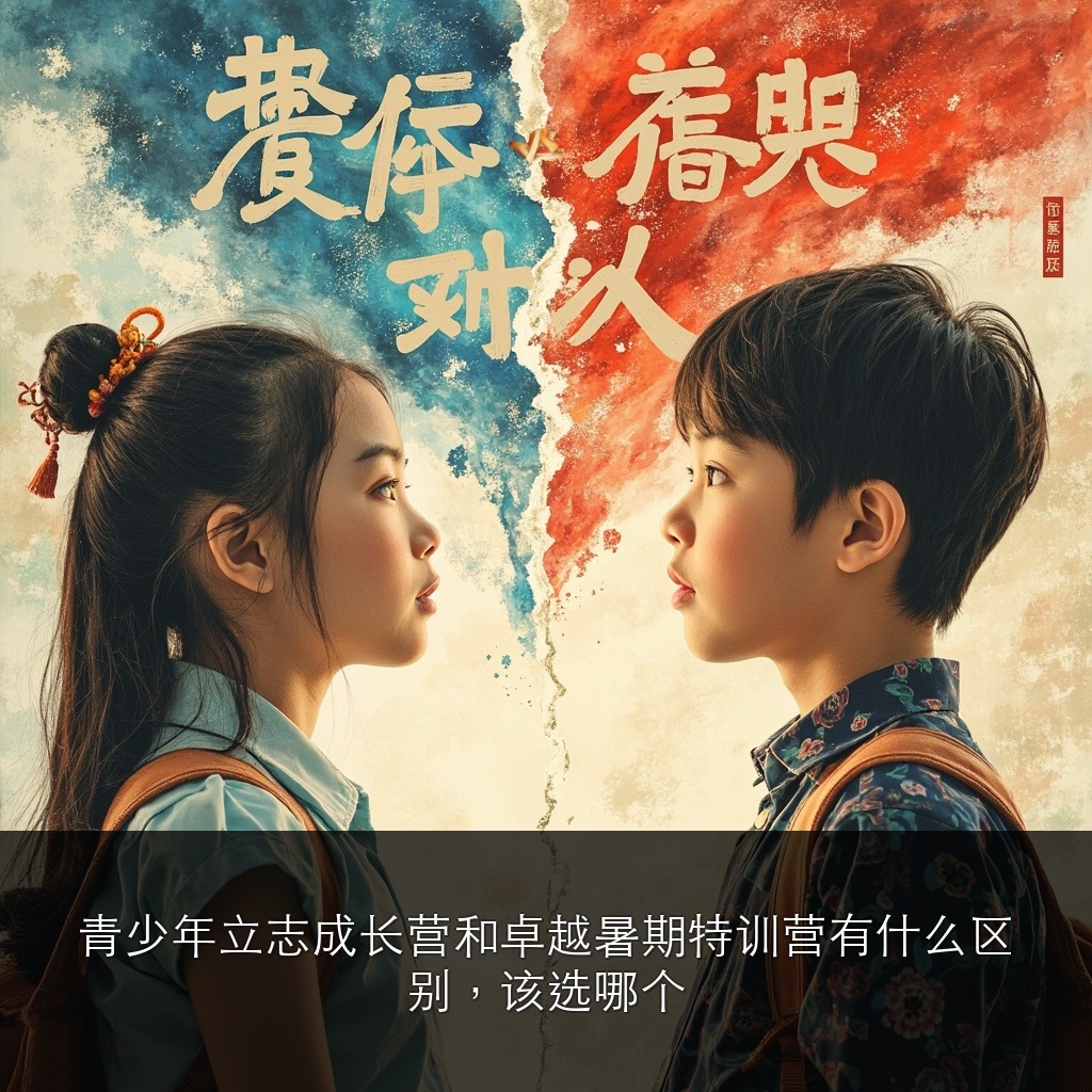 青少年立志成长营和卓越暑期特训营有什么区别,该选哪个