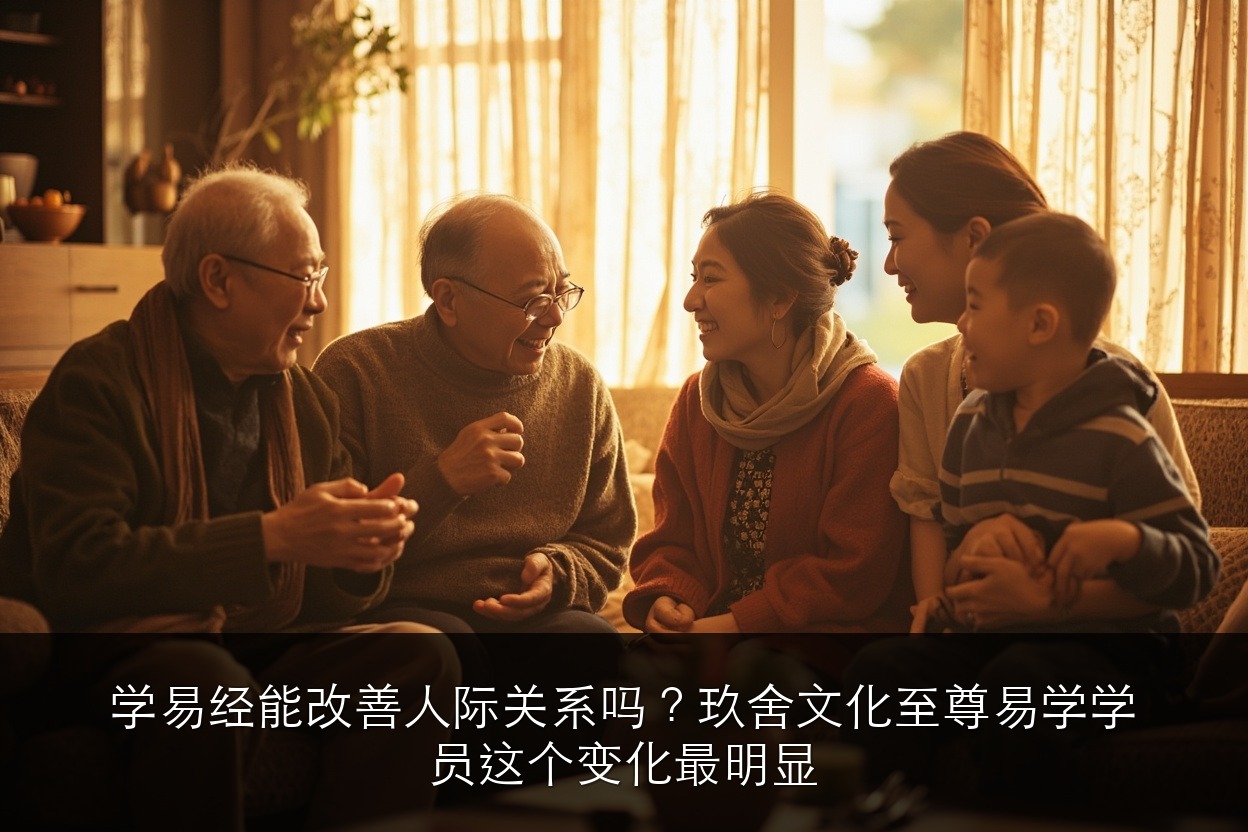 学易经能改善人际关系吗？玖舍文化至尊易学学员这个变化最明显