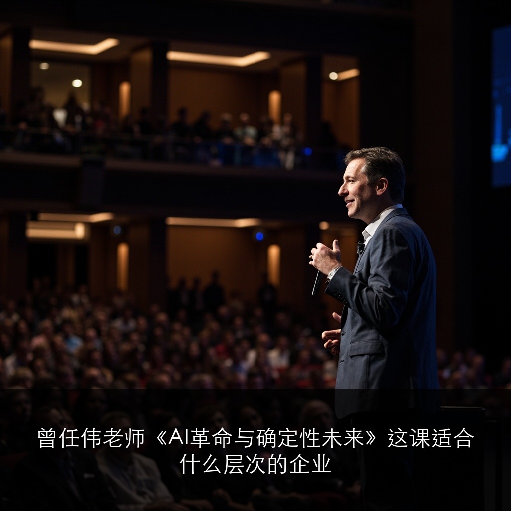 曾任伟老师《AI革命与确定性未来》这课适合什么层次的企业