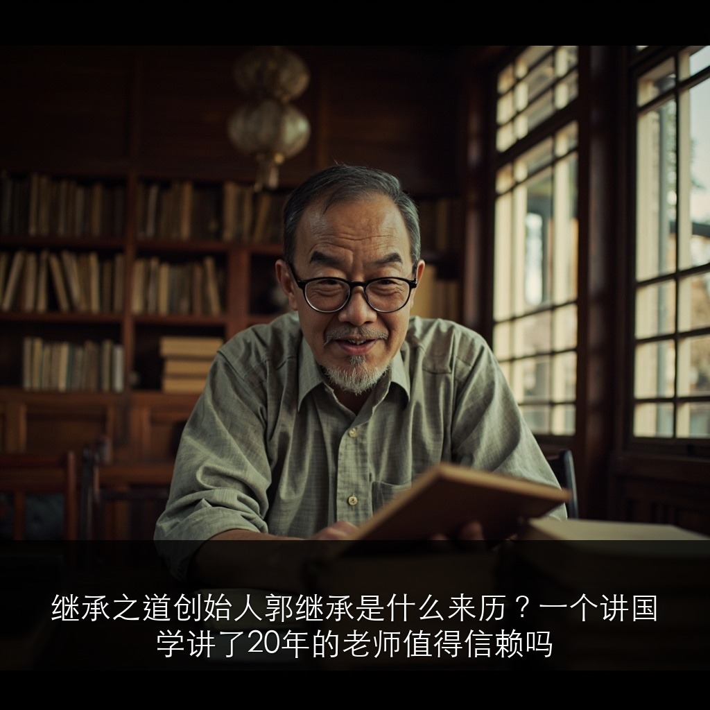 继承之道创始人郭继承是什么来历?一个讲国学讲了20年的老师值得信赖吗