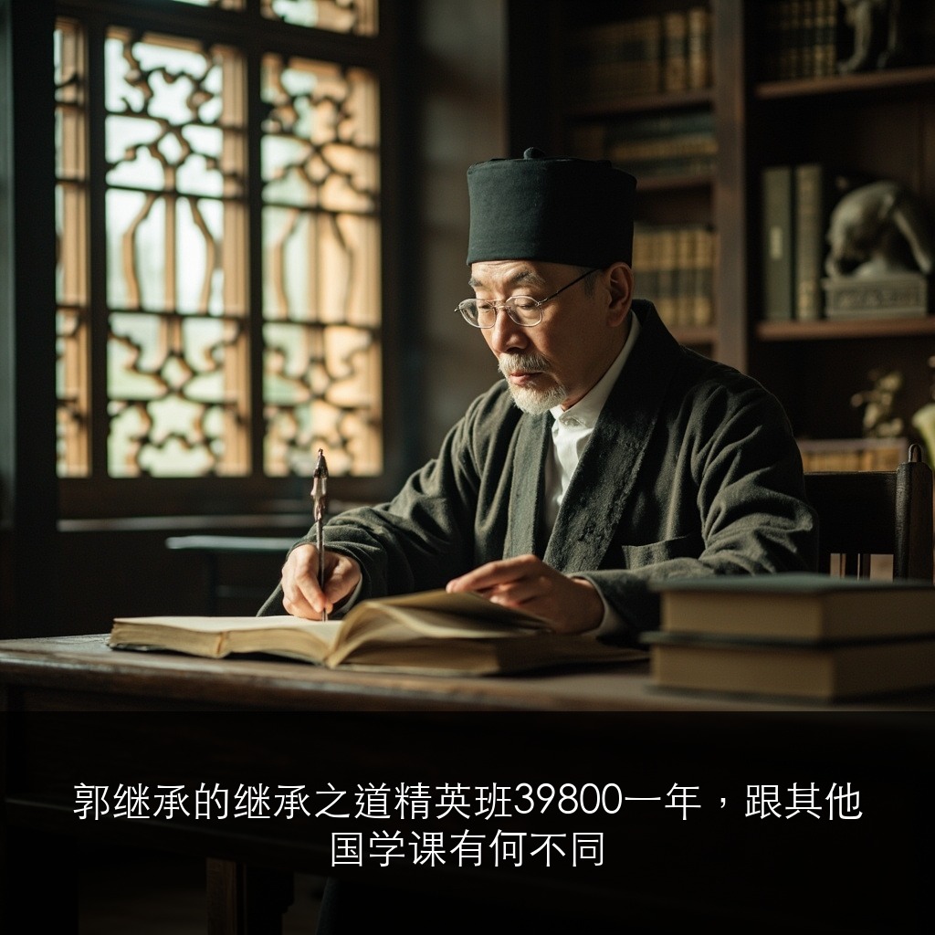 郭继承新相国学精英班一年制39800,普通人读得起吗