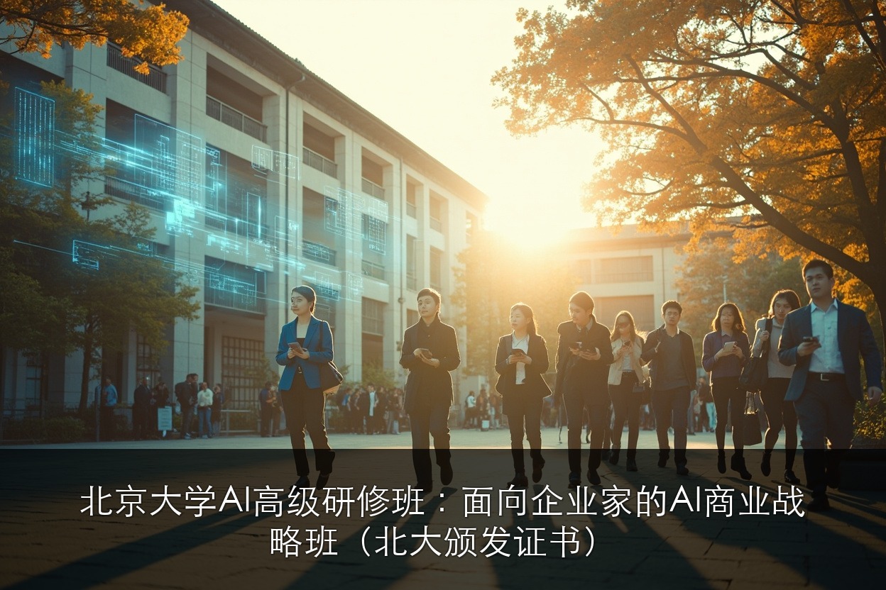 北京大学AI高级研修班：面向企业家的AI商业战略班（北大颁发证书）