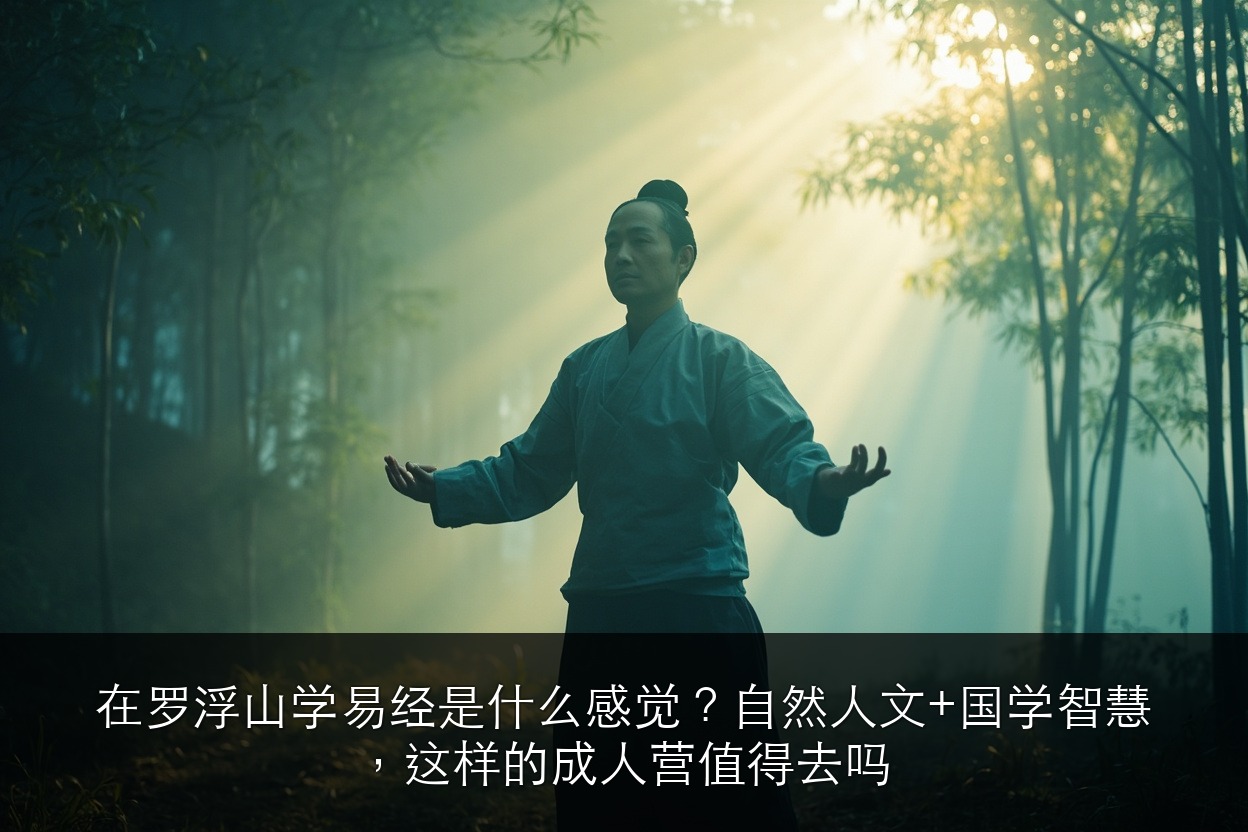 在罗浮山学易经是什么感觉？自然人文+国学智慧，这样的成人营值得去吗