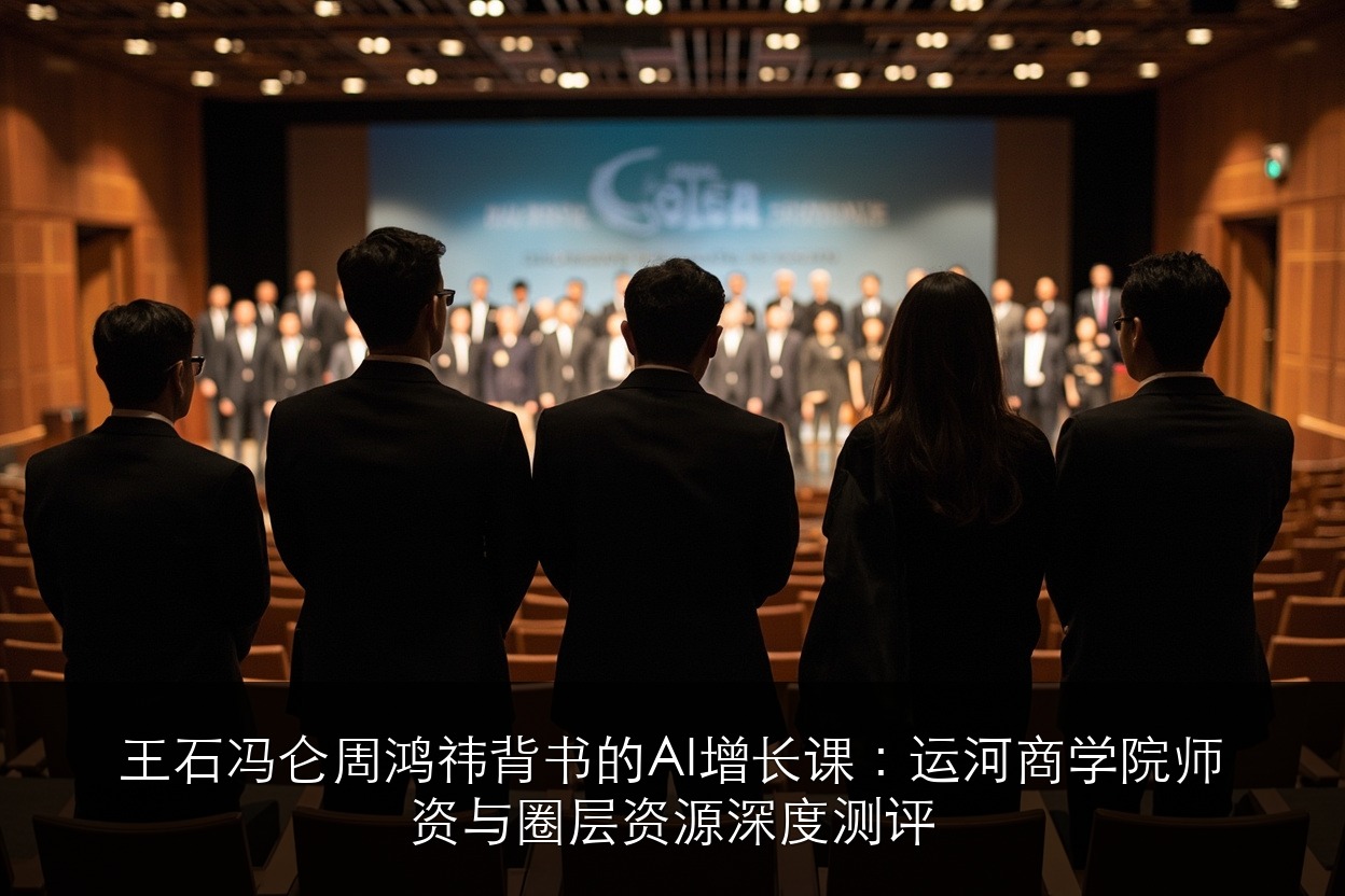 王石冯仑周鸿祎背书的AI增长课：运河商学院师资与圈层资源深度测评