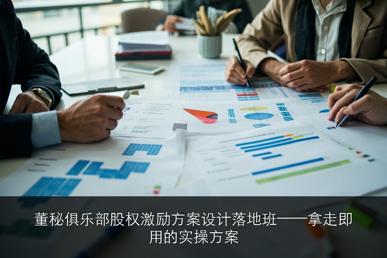 董秘俱乐部股权激励方案设计落地班——拿走即用的实操方案