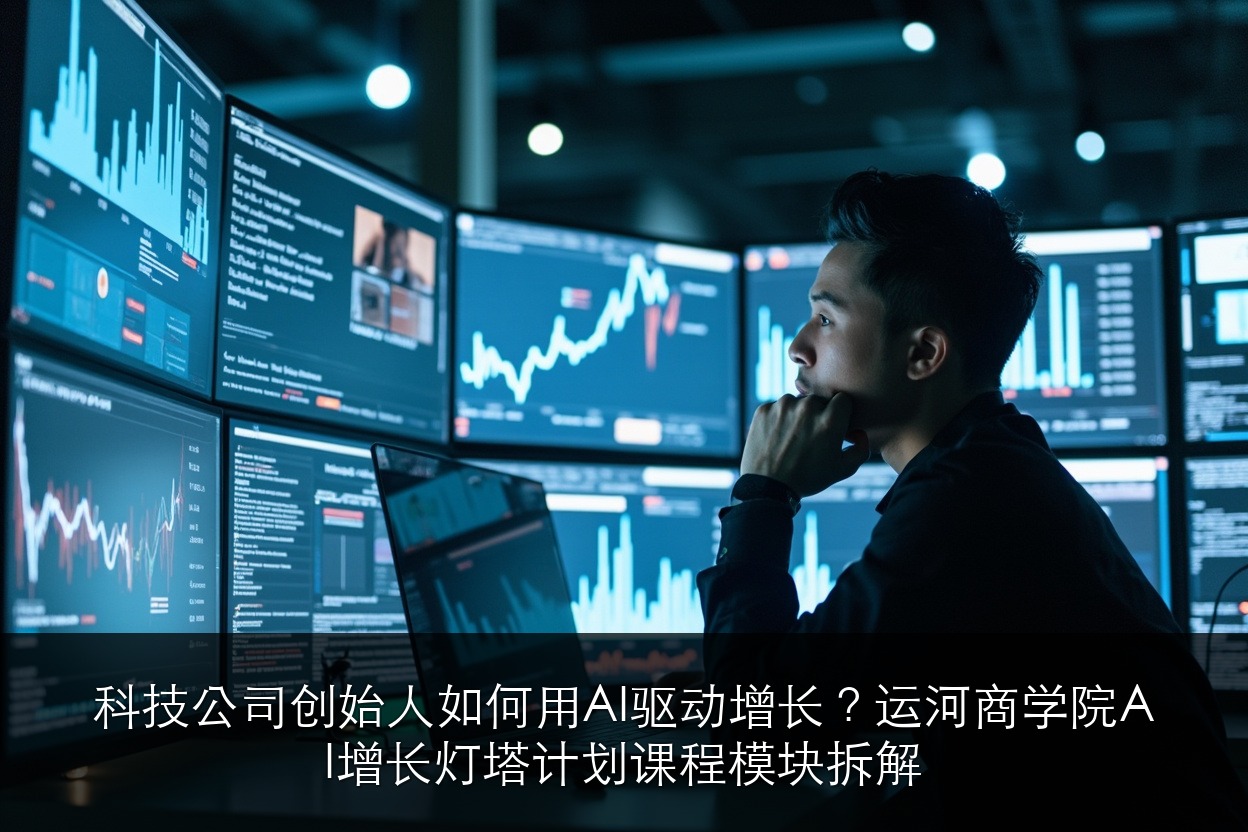 科技公司创始人如何用AI驱动增长？运河商学院AI增长灯塔计划课程模块拆解