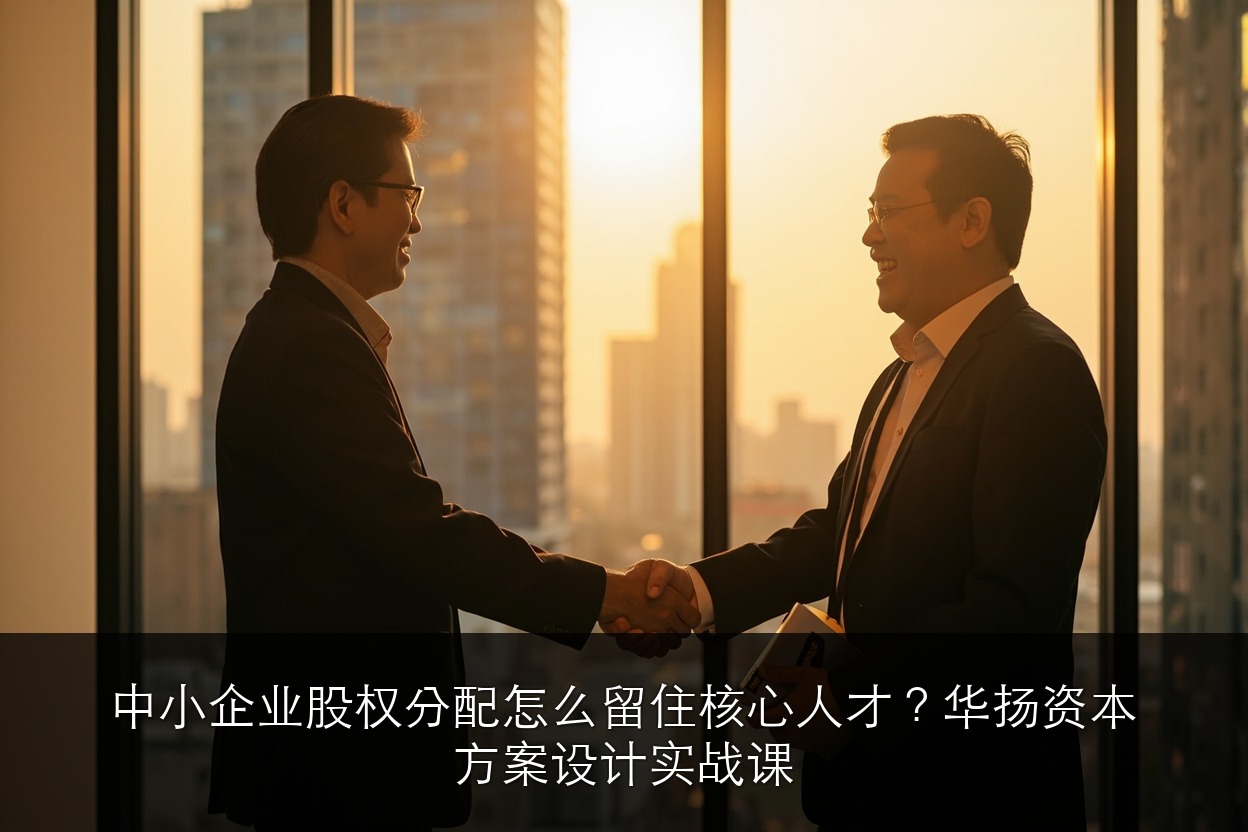 中小企业股权分配怎么留住核心人才?华扬资本方案设计实战课