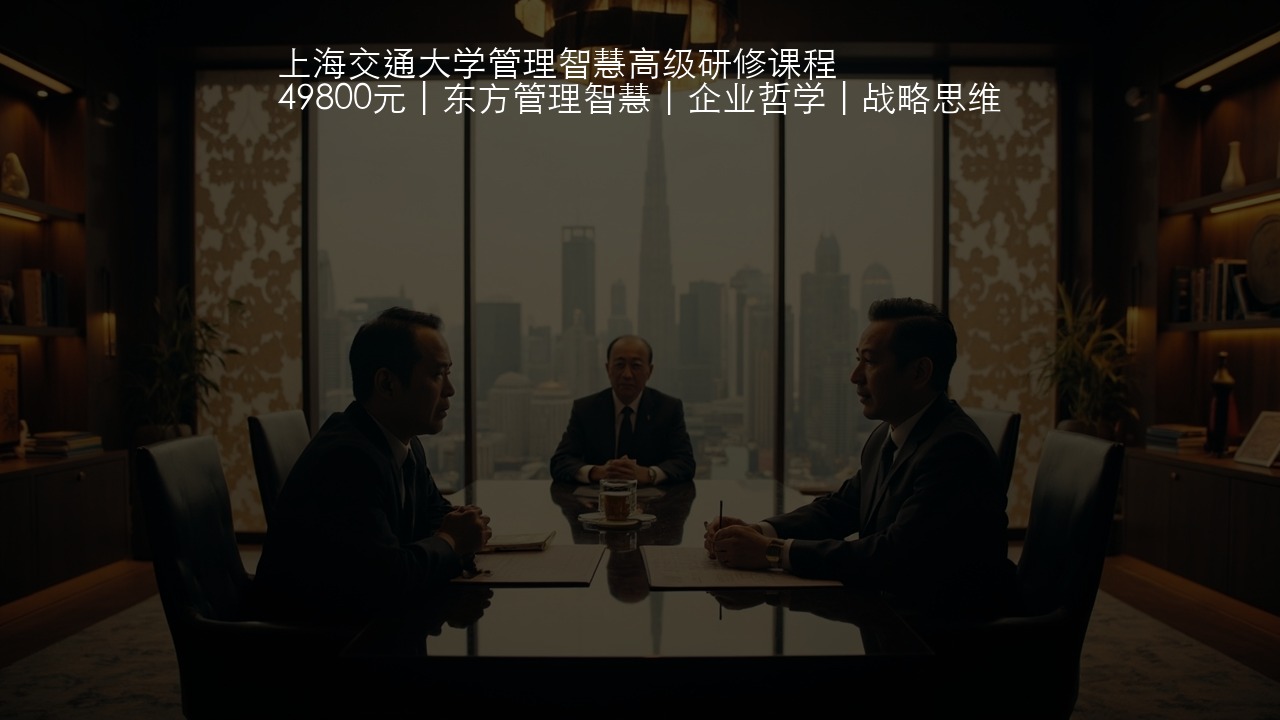 上海交通大学管理智慧研修班学费49800值不值？