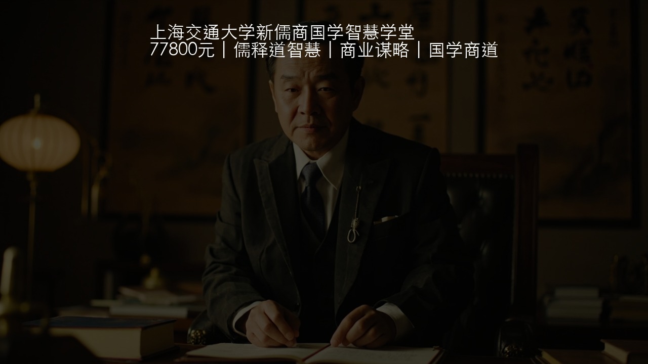 企业家读交大国学班有用吗？新儒商国学智慧怎么样？