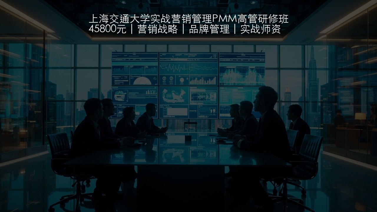 交大实战营销管理PMM班2026还招生吗?学费45800