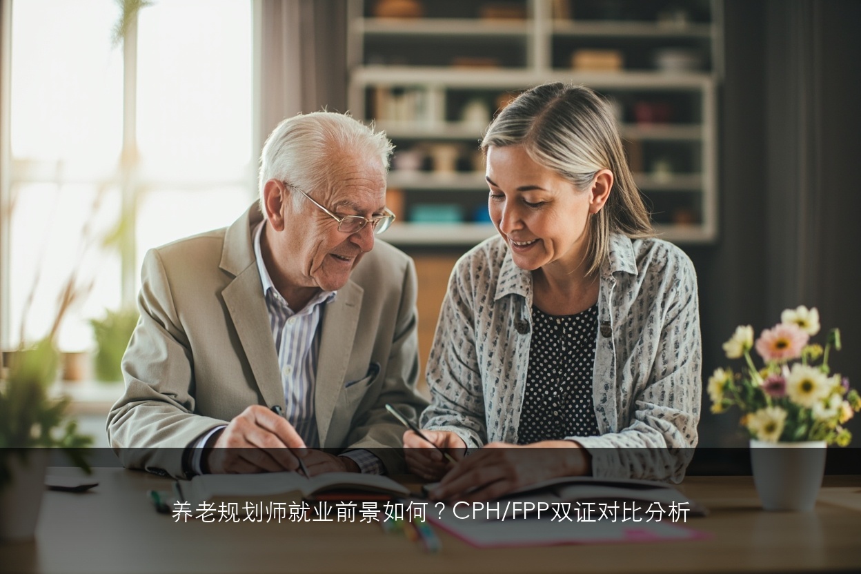 养老规划师就业前景如何?CPH/FPP双证对比分析