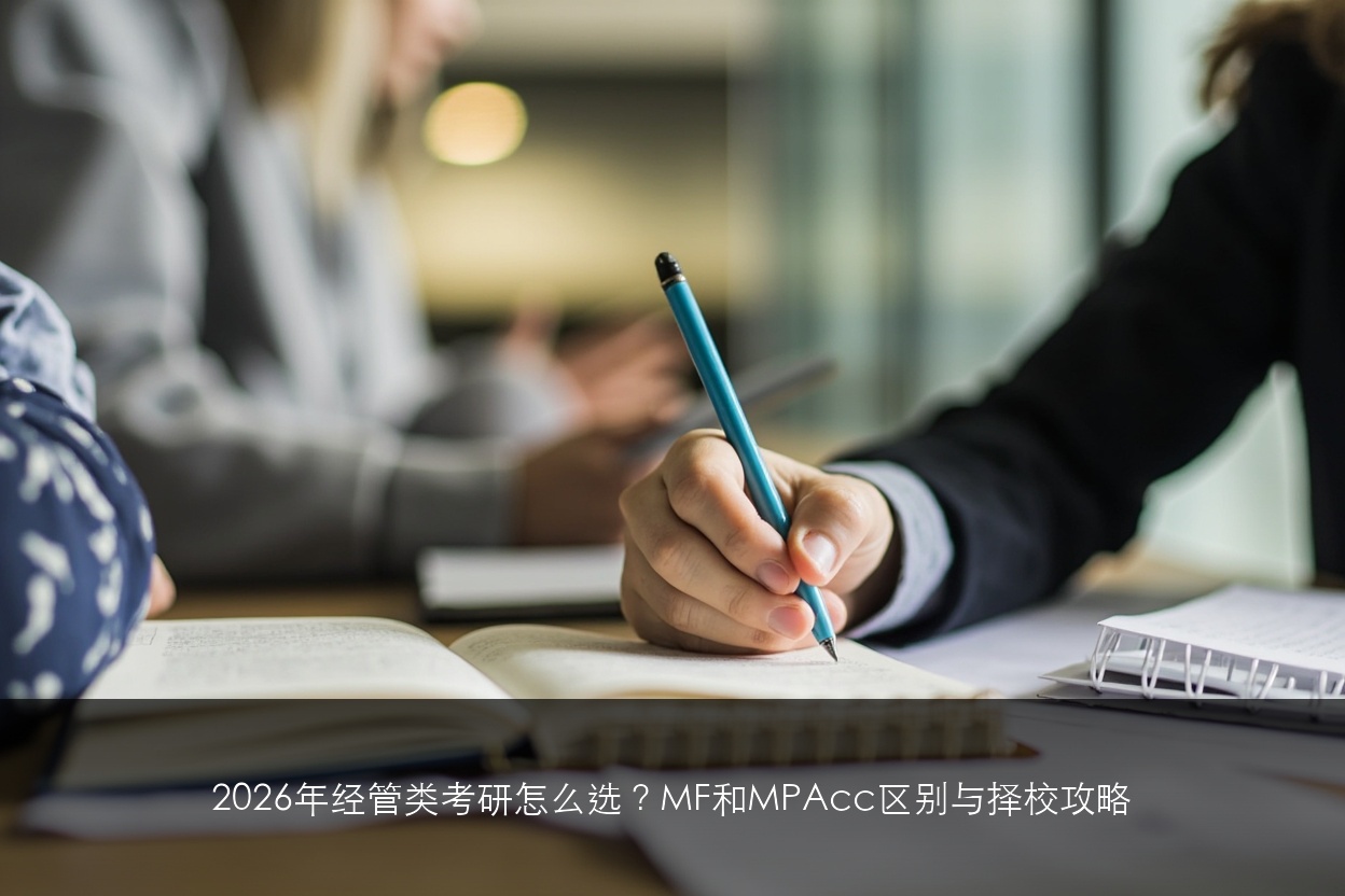 2026年经管类考研怎么选?MF和MPAcc区别与择校攻略