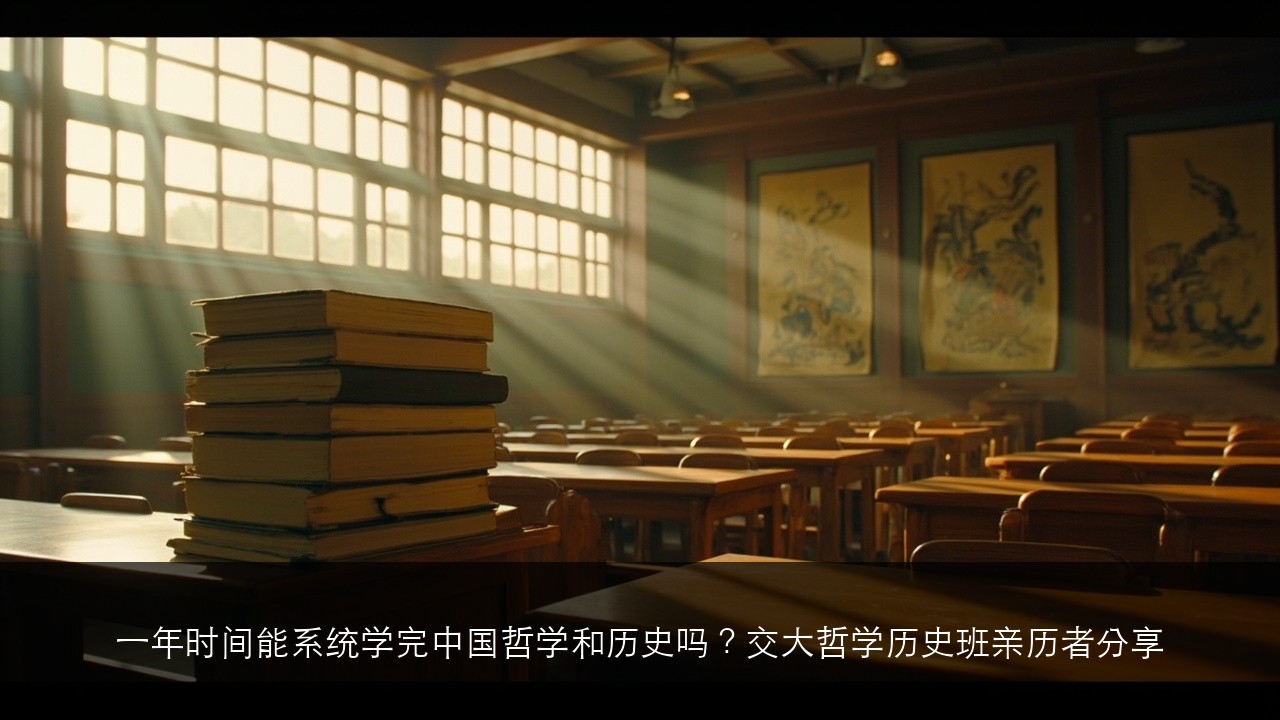 一年时间能系统学完中国哲学和历史吗？