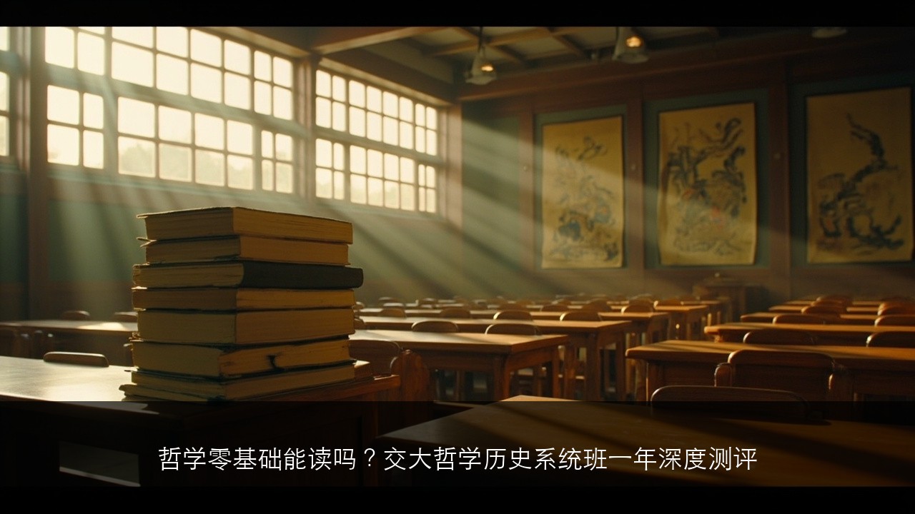哲学零基础能读吗？交大哲学历史系统班一年深度测评
