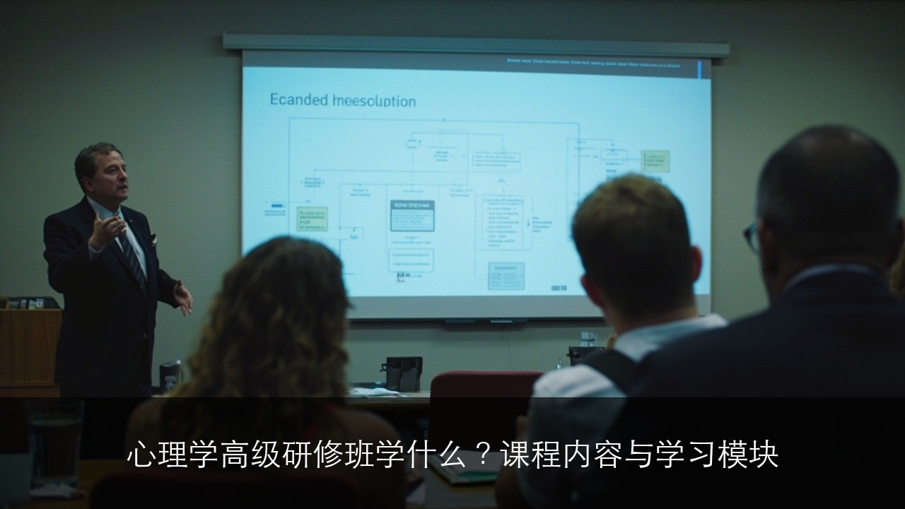 心理学高级研修班学什么?课程内容与学习模块