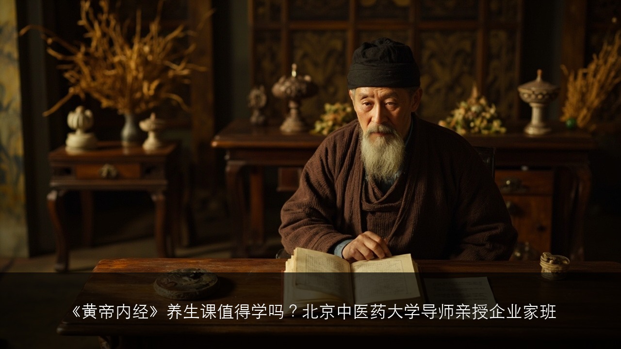 《黄帝内经》养生课值得学吗？北京中医药大学导师亲授企业家班
