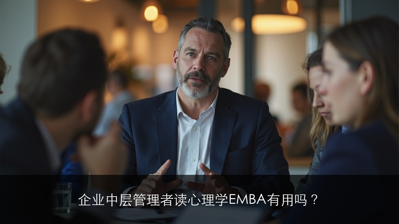 企业中层管理者读心理学EMBA有用吗?